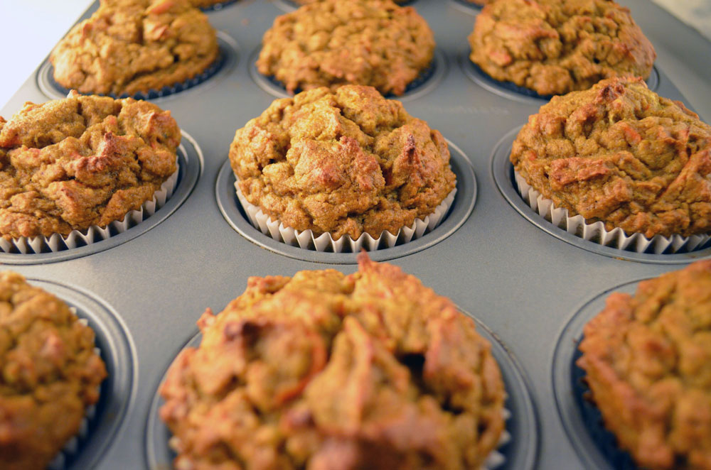 Healthy Carrot Muffins - Rusty Plow Farms, Marysville, OH