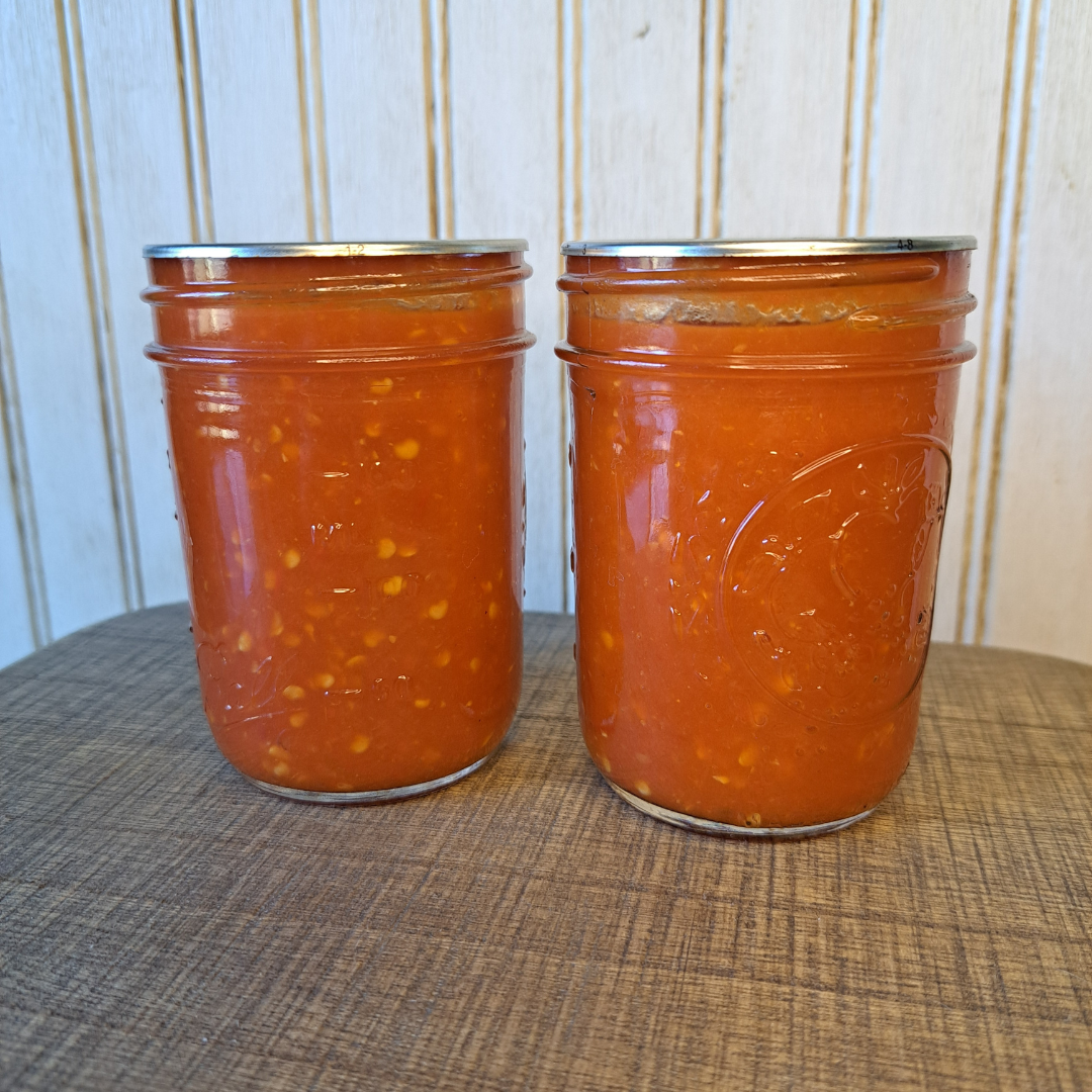 Cayenne Hot Sauce recipe for home canning